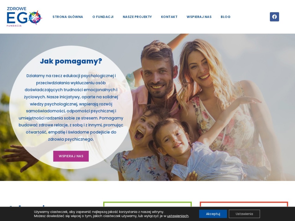 Realizacja strony ZdroweEgo — Sklep internetowy